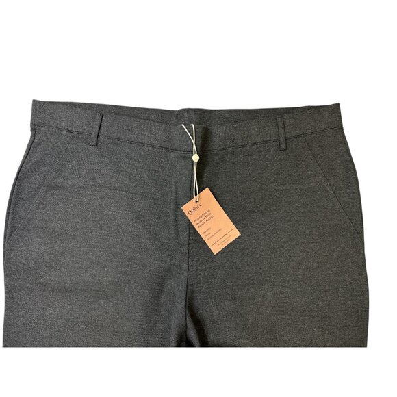 Quince Ultra-Stretch Ponte Bootcut Pants Women's sz XL/16 NWT Charcoal - Picture 5 of 10